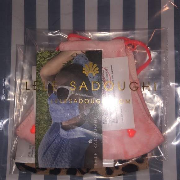 Lele Sadoughi Girl’s Face Masks 2-Piece Set - Picture 3 of 5